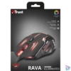 Kép 9/9 - Trust GXT 108 Rava Illuminated USB fekete gamer egér