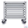 Kép 3/5 - Ubiquiti U-Rack-6U-TL 19" 6U 460mm mély nyitott Mini Rack