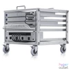 Kép 5/5 - Ubiquiti U-Rack-6U-TL 19" 6U 460mm mély nyitott Mini Rack