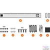 Kép 5/5 - Ubiquiti UXG-PRO UniFi Security Gateway 2xGbE RJ45/10G SFP+ WAN 2xGbE RJ45 LAN/10G SFP+ port router