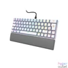 Kép 2/4 - URAGE by Hama 13217829 EXODUS 760TKL RGB (red switch) fehér mechanikus billentyűzet