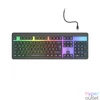 Kép 1/3 - URAGE by Hama 13217831 EXODUS 215 RGB fekete gamer billentyűzet