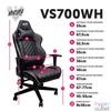 Kép 2/7 - Ventaris VS700WH fekete-fehér gamer szék