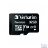 Kép 1/2 - Verbatim 44083 SDHC 32GB U1 Class 10 micro memóriakártya + adapter