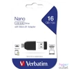 Kép 4/4 - Verbatim 49821 Store `n` Stay 16GB USB 2.0 nano Flash Drive + adapter