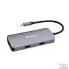 Kép 1/4 - Verbatim 32150 USB-C Pro Multiport CMH-05 5in1 ezüst HUB
