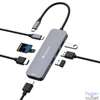 Kép 2/4 - Verbatim 32151 USB-C Pro Multiport CMH-08 8in1 ezüst HUB