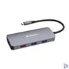 Kép 1/4 - Verbatim 32152 USB-C Pro Multiport CMH-09 9in1 ezüst HUB