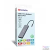 Kép 4/4 - Verbatim 32153 USB-C Pro Multiport CMH-13 13in1 ezüst HUB