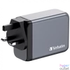 Kép 3/7 - Verbatim 32204 GNC-200 GaN Charger 200W USB Type-A + 3xType-C hálózati töltő adapter