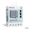 Kép 7/7 - Verbatim 32204 GNC-200 GaN Charger 200W USB Type-A + 3xType-C hálózati töltő adapter