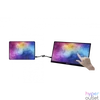 Kép 7/11 - Verbatim 49591 14" PMT-14 FHD IPS HDMI/USB-C fekete fém borítású érintőképernyős monitor