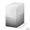 Kép 1/4 - Western Digital 4TB USB 3.0 My Cloud Home Duo (WDBMUT0040JWT) fehér külső winchester