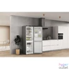 Kép 3/9 - Whirlpool W7X 82I OX inox, alulfagyasztós, Hűtő:231L, Fagyasztó:104L, No frost hűtőszekrény