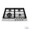 Kép 1/5 - Whirlpool GMWL 628/IXL EE inox, beépíthető, gáz, főzőzóna: 3 +1 wok égőfej, beépíthető méret: 56cm, főzőlap