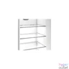 Kép 3/3 - Whirlpool WHK 25364 XP4E, alulfagyasztós, Hűtő:210L, Fagyasztó:106L, Total No frost hűtőszekrény