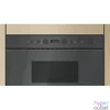 Kép 3/6 - Whirlpool WMN14BSG 750W 22L szürke beépíthető mikrohullámú sütő