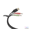 Kép 5/8 - White Shark OX/RGB GH-2140 fekete gamer fejhallgató