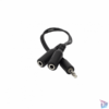 Kép 7/8 - White Shark OX/RGB GH-2140 fekete gamer fejhallgató