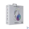 Kép 7/7 - White Shark FIREFLY GH-2342W fehér gamer fejhallgató