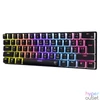 Kép 2/7 - White Shark GK-2202-2B/BL-US Ashiko 2 US fekete (blue switch) gamer billentyűzet