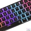 Kép 3/7 - White Shark GK-2202-2B/BL-US Ashiko 2 US fekete (blue switch) gamer billentyűzet