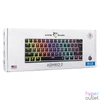Kép 7/7 - White Shark GK-2202-2B/BL-US Ashiko 2 US fekete (blue switch) gamer billentyűzet