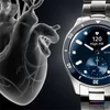 Kép 6/11 - Withings ScanWatch Nova hibrid 42mm kék okosóra