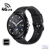 Kép 2/6 - Xiaomi Watch 2 Pro 4G fluorgumi szíjas fekete okosóra