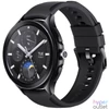 Kép 2/6 - Xiaomi Watch 2 Pro fluorgumi szíjas fekete okosóra