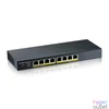 Kép 5/5 - ZyXEL GS1900-8HP v3 8port GbE LAN PoE (70W) smart menedzselhető switch