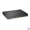 Kép 1/3 - ZyXEL XGS1930-28HP 24port GbE LAN PoE (375W) 4port 10GbE SFP+ L2+ menedzselhető switch