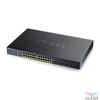 Kép 1/4 - ZyXEL XGS1935-28HP 24xGbE PoE LAN (375W) 4xSFP+ port Lite-L3 smart menedzselhető PoE switch