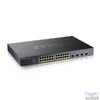 Kép 2/4 - ZyXEL XGS1935-28HP 24xGbE PoE LAN (375W) 4xSFP+ port Lite-L3 smart menedzselhető PoE switch