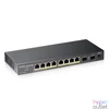 Kép 1/4 - ZyXEL GS1100-10HP 8x GbE LAN PoE (120W) 2x GbE SFP port PoE switch