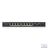Kép 3/4 - ZyXEL GS1100-10HP 8x GbE LAN PoE (120W) 2x GbE SFP port PoE switch