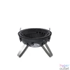Kép 5/7 - Barbecook BC-SMO-5017 Oskar S zománcozott füstölő és grill, fekete, átmérő 40cm