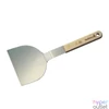 Kép 1/2 - Barbecook BC-ACC-7062 rozsdamentes acél hamburger forgató, 30cm, 100% FSC