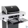 Kép 2/7 - Barbecook BC-GAS-2018 Siesta 310 Black Edition gázgrill, oldalégővel, 124x56x120cm