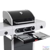 Kép 3/7 - Barbecook BC-GAS-2018 Siesta 310 Black Edition gázgrill, oldalégővel, 124x56x120cm