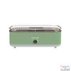 Kép 1/4 - Barbecook BC-ELE-1002 E-Carlo elektromos asztali grill, zöld, 42,5x33x16,5cm