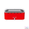 Kép 5/5 - Barbecook BC-CHA-1019 Carlo asztali faszenes grill, piros, 44x33x21cm