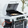 Kép 2/8 - Barbecook BC-GAS-2024 Siesta 412 Black Edition gázgrill, tárolóval, oldalégővel, 132x56x120cm