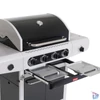 Kép 5/8 - Barbecook BC-GAS-2024 Siesta 412 Black Edition gázgrill, tárolóval, oldalégővel, 132x56x120cm