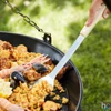 Kép 2/3 - Barbecook BC-ACC-7071 rozsdamentes acél forgató lapát, gumifa nyél, 100% FSC, 46cm