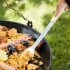 Kép 3/3 - Barbecook BC-ACC-7071 rozsdamentes acél forgató lapát, gumifa nyél, 100% FSC, 46cm