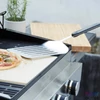 Kép 2/3 - Barbecook BC-ACC-7034 Olivia rozsdamentes acél pizzalapát, 43cm-es, fekete nyél
