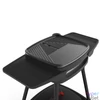 Kép 2/5 - Barbecook BC-ELE-4001 Alexia 5111 elektromos grill, oldalsó asztal, kerék, fekete, 84x55x97cm