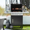 Kép 6/7 - Barbecook BC-GAS-2003 Spring 3212 gázgrill, tárolóval, oldalégővel, 133x57x115cm