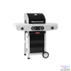 Kép 1/5 - Barbecook BC-GAS-2014 Siesta 210 Black Edition gázgrill, oldalégővel, 112x56x118cm